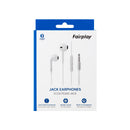 Ecouteurs Jack Fairplay