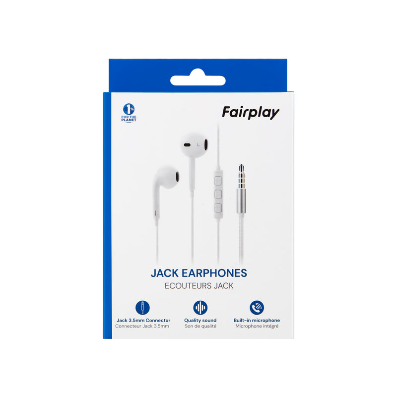 Ecouteurs Jack Fairplay