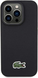 Coque iPhone 15 Lacoste texture