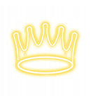 Néon  decorative couronne
