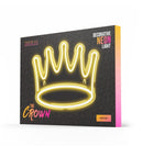Néon  decorative couronne