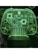 Microsoft Xbox : lampe en forme de manette / Acrylic controller light