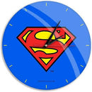 Horloge Murale silencieuse Brillante, Motif Superman